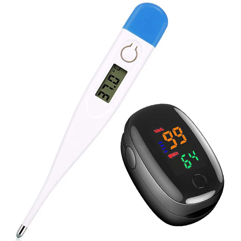 Pulse Oximeter - Пульсоксиметр, медицинский бытовой термометр для пальцев,