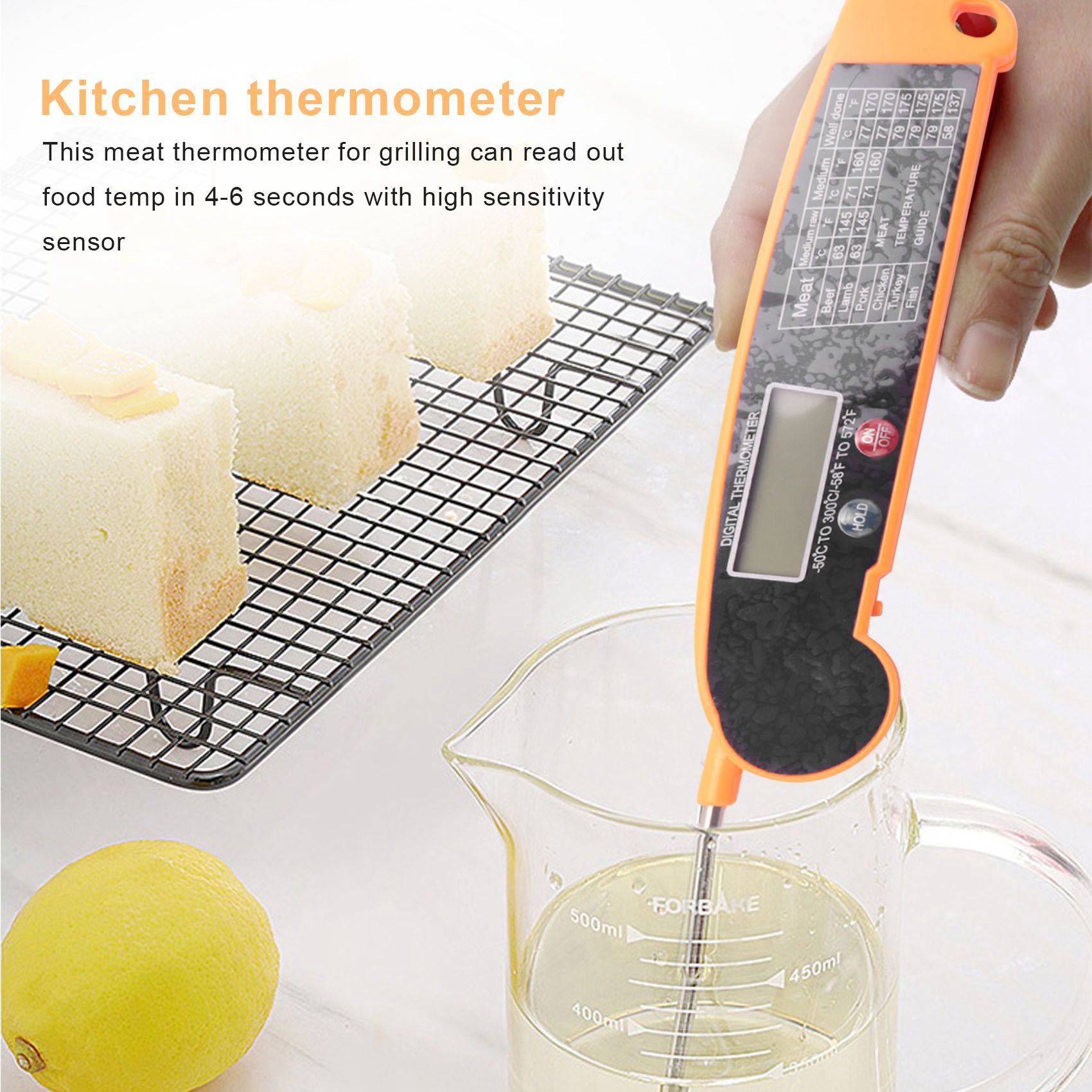 Thermometer Digital - Цифровой термометр для мяса с мгновенным