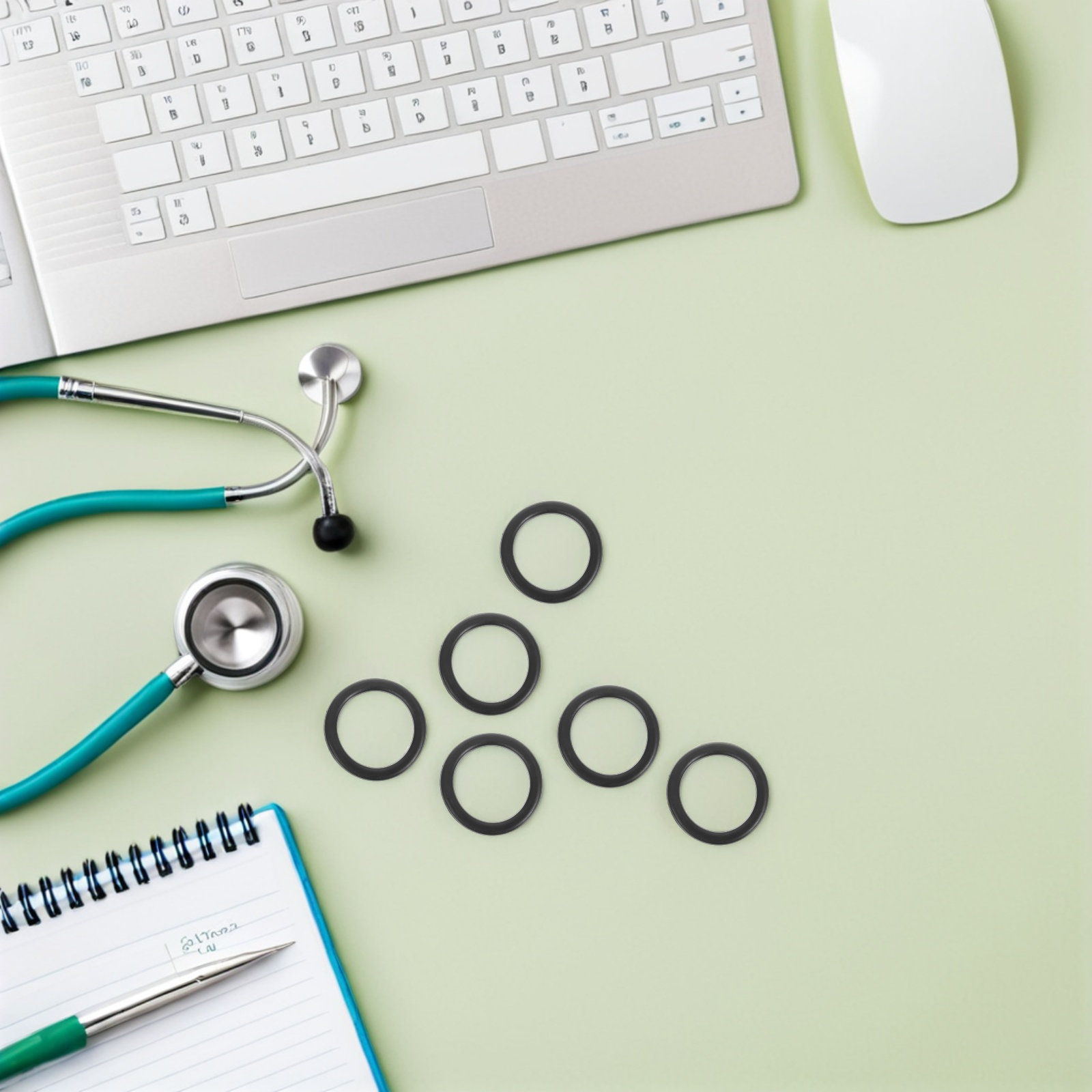 10 шт. фиксирующих колец для д – обзор и цена Stethoscope