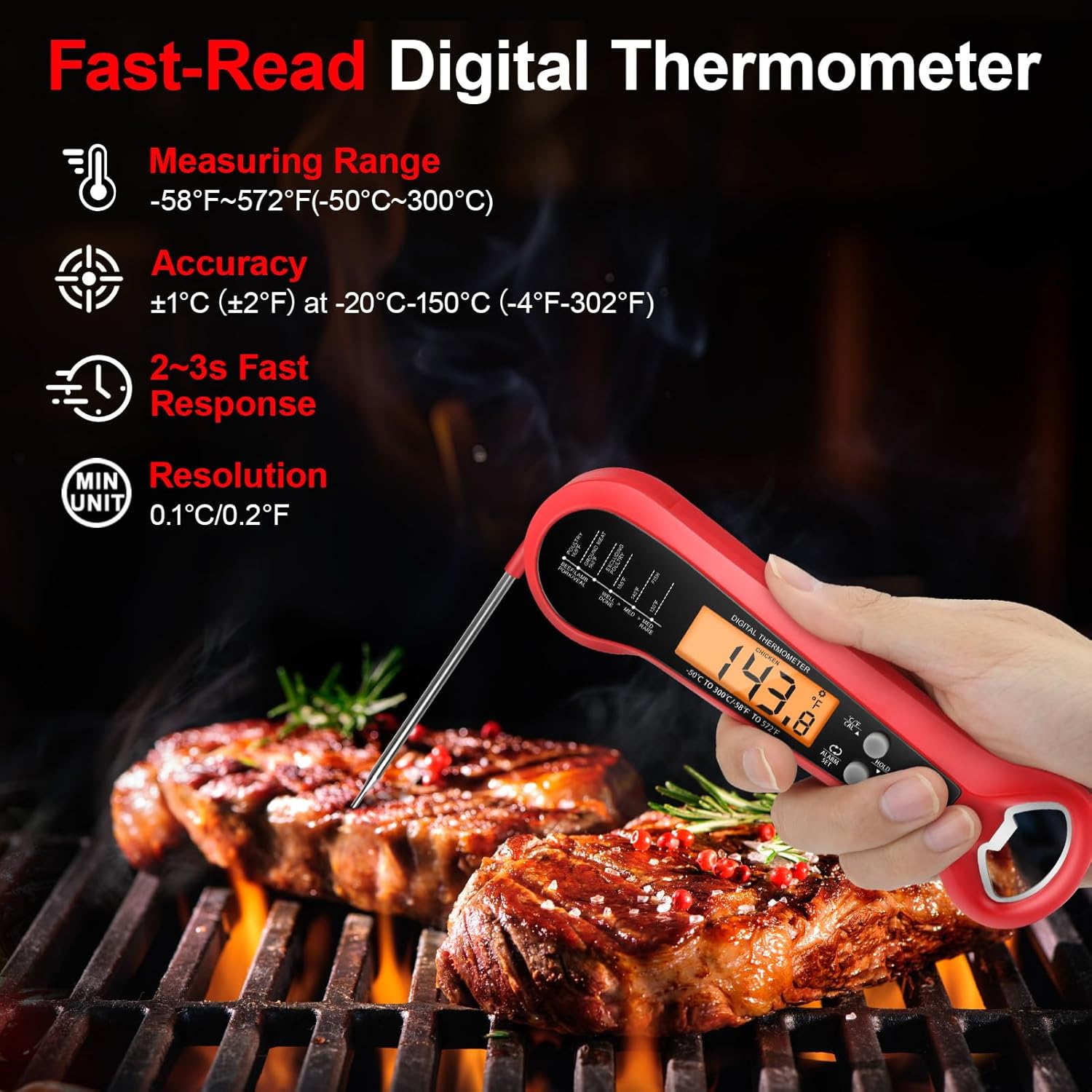 Профессиональный цифровой терм – обзор и цена Thermometer Digital