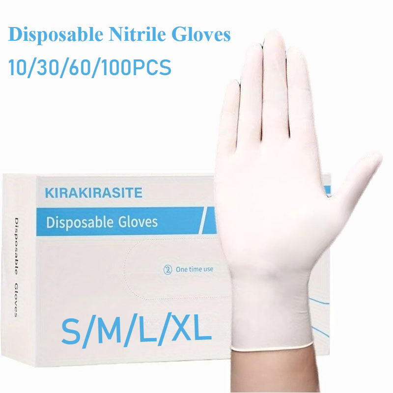 Белые нитриловые одноразовые п – обзор и цена Medical Gloves