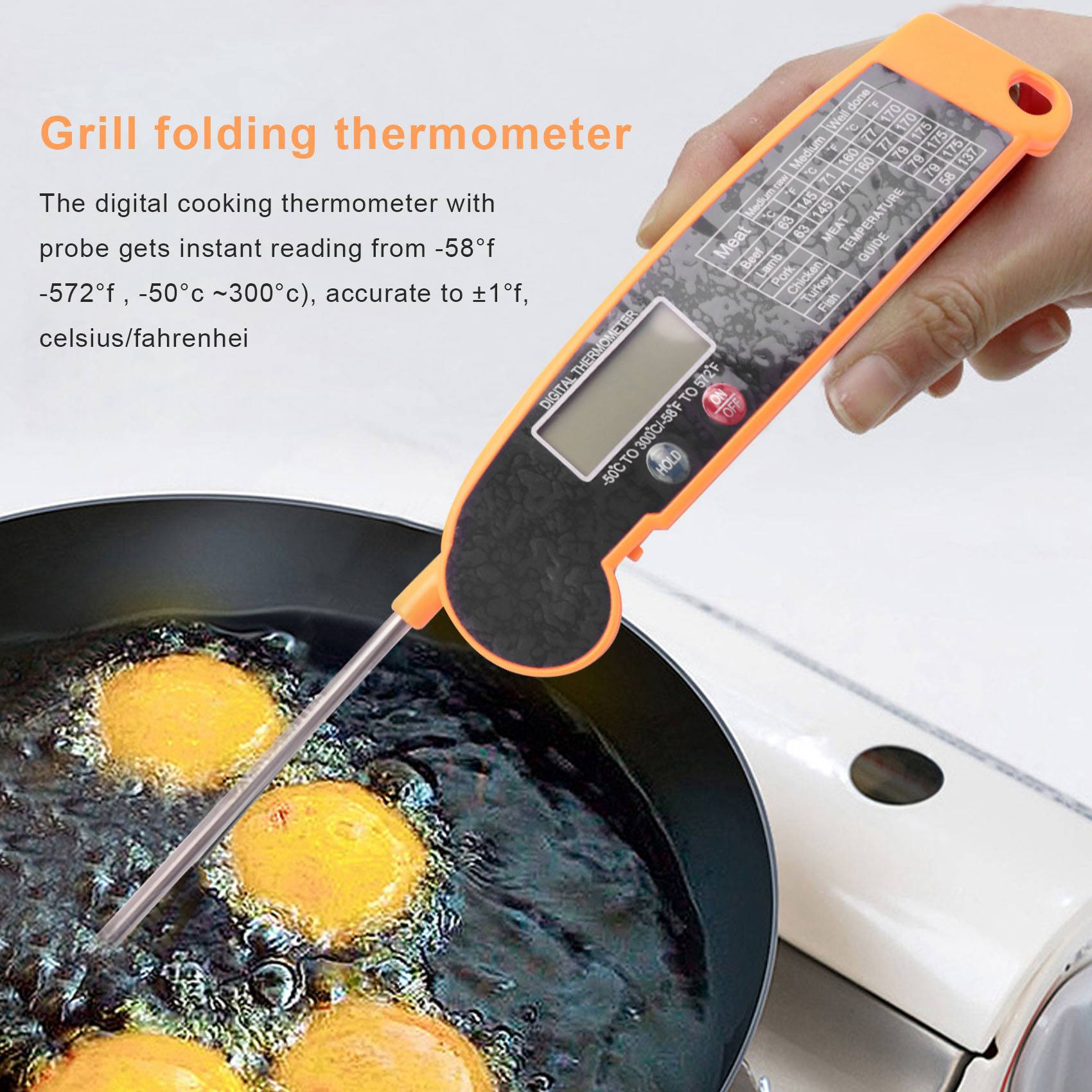 Цифровой термометр для мяса с  – обзор и цена Thermometer Digital