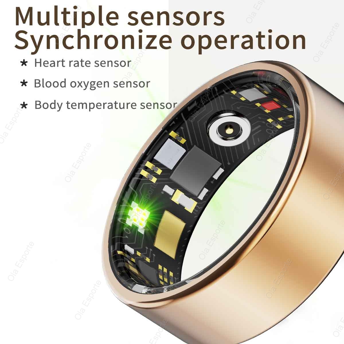 Умное кольцо из титанового спл – обзор и цена Blood Pressure Monitor